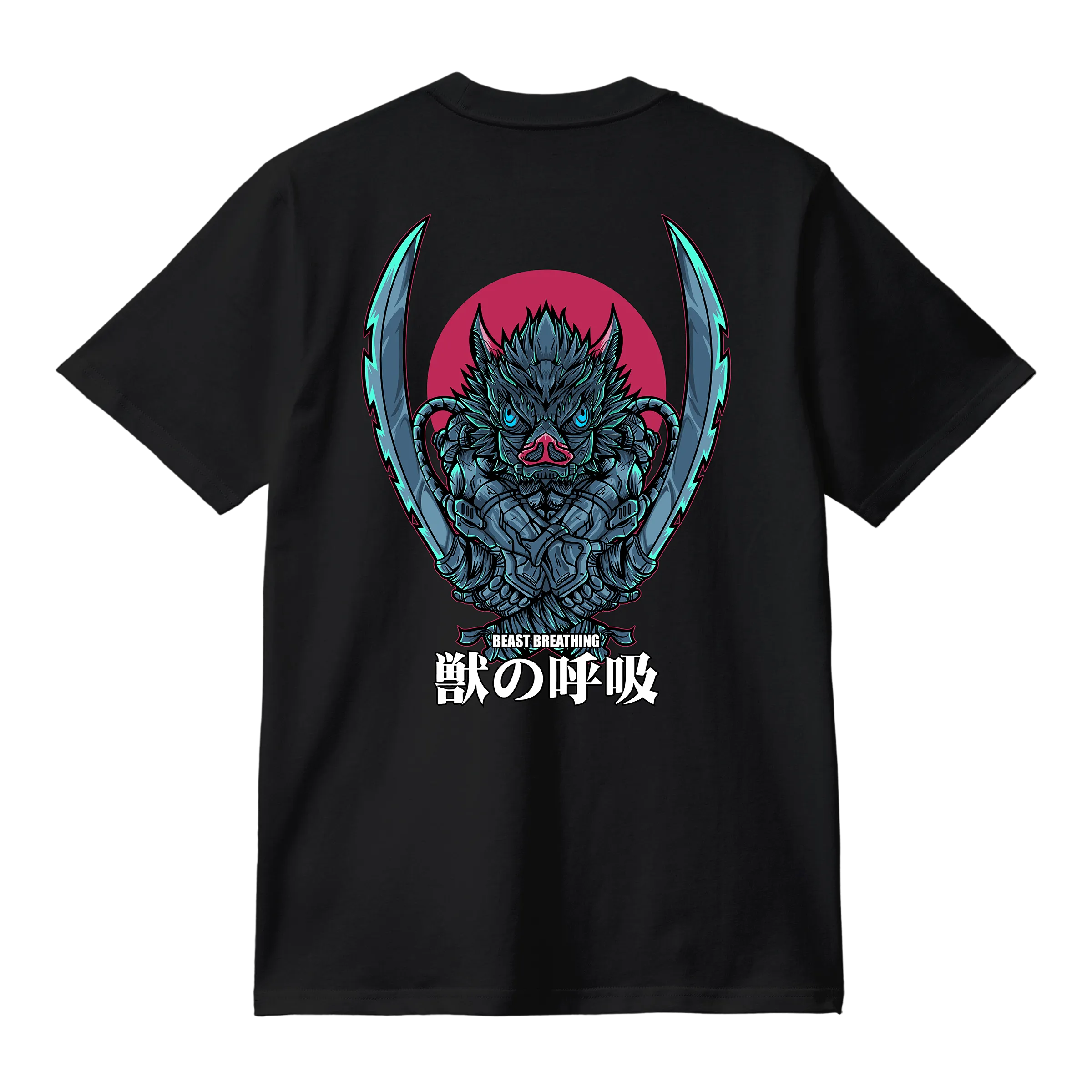Remera Demon Slayer (KNY) - Diseño Inosuke 2