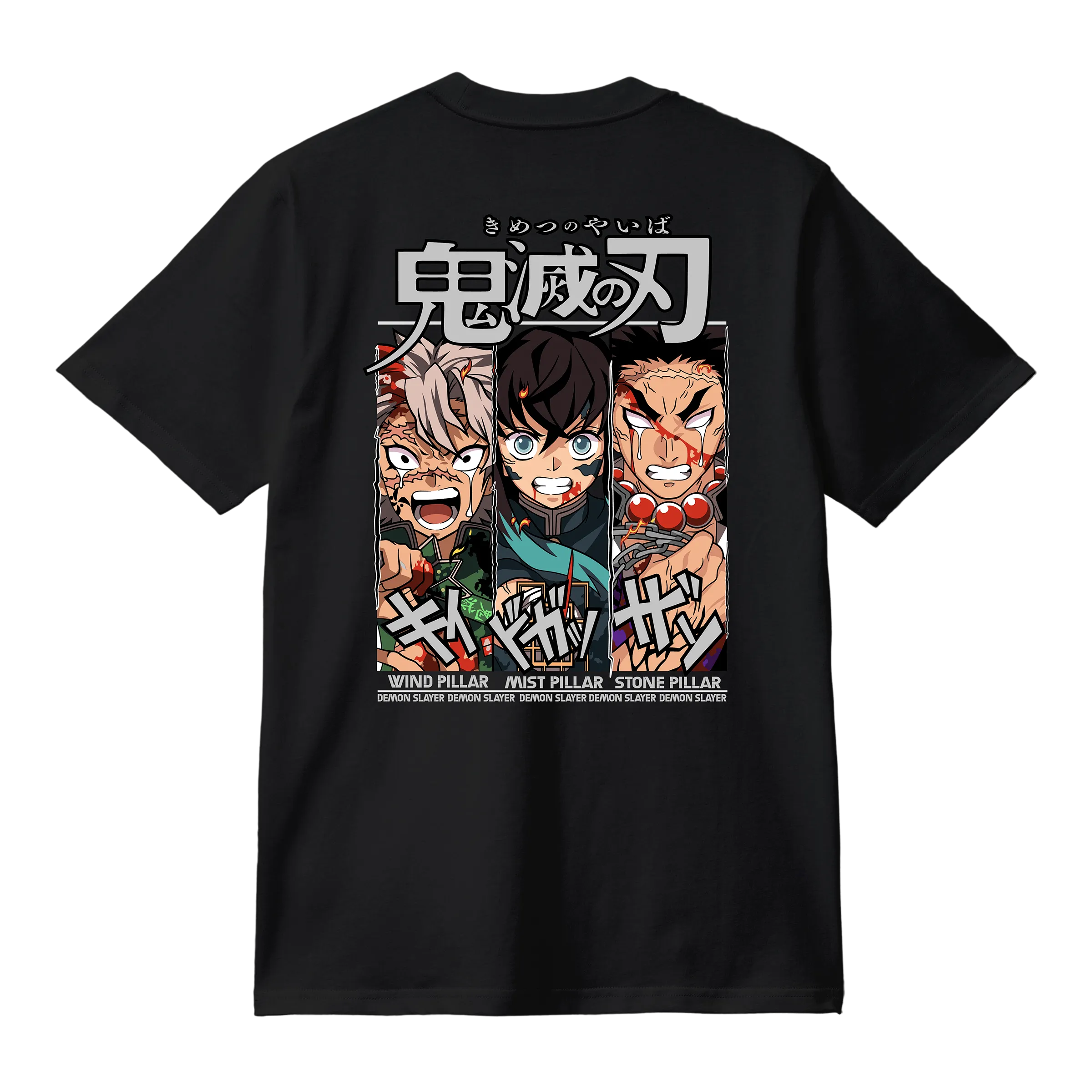 Remera Demon Slayer (KNY) - Diseño Hashiras 6