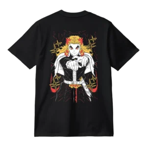 Remera Demon Slayer (KNY) - Diseño Rengoku 2