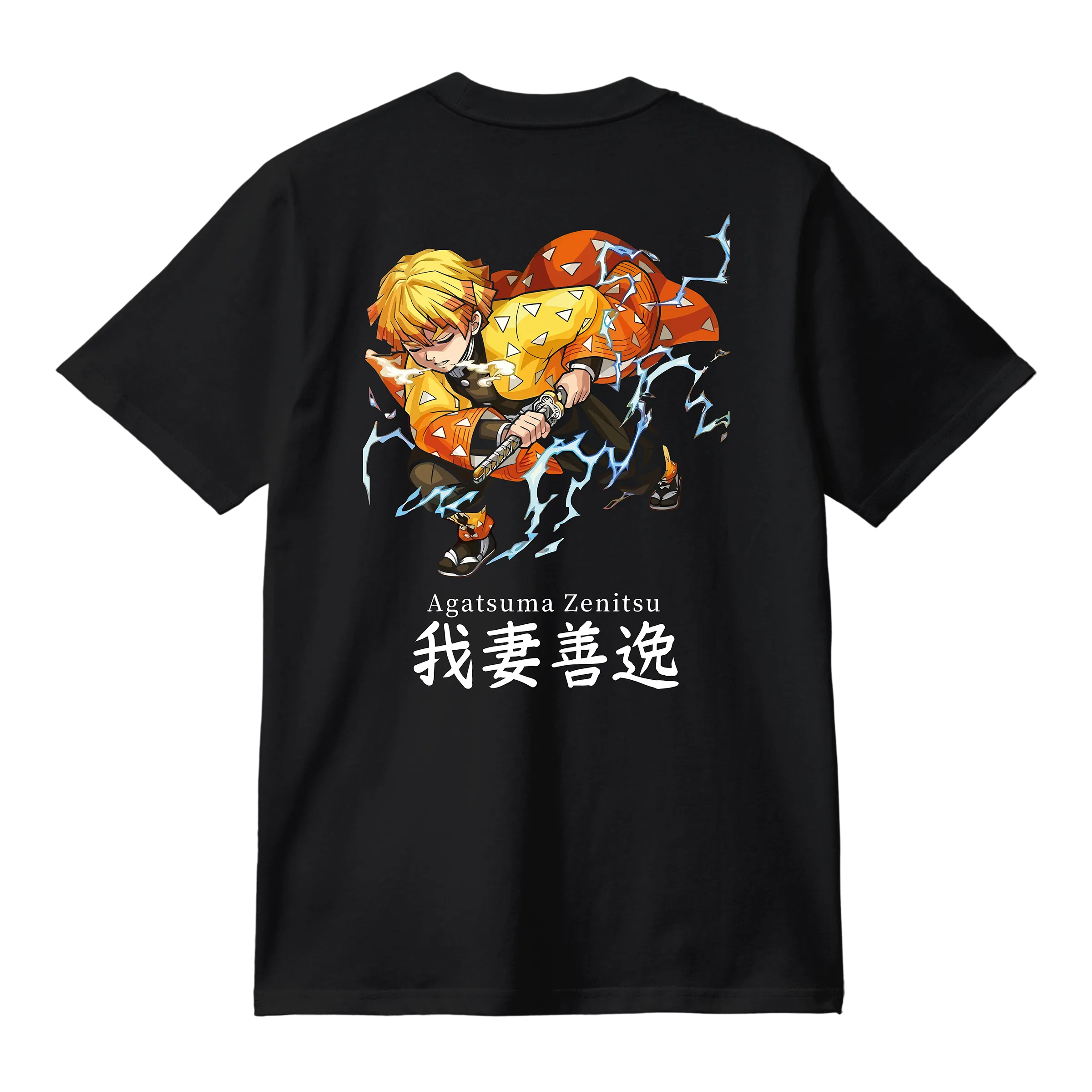 Remera Demon Slayer (KNY) - Diseño Zenitsu 3