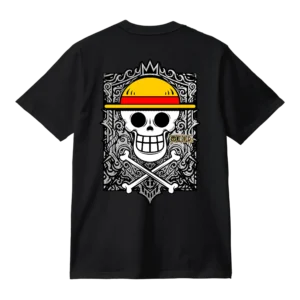 Remera One Piece - Diseño Mugiwara Jolly Roger v2