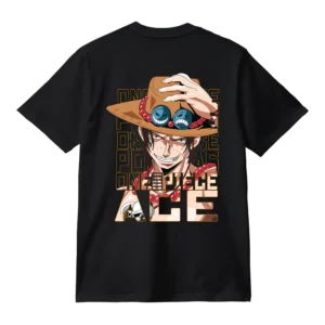 Remera One Piece - Diseño Portgas D. Ace