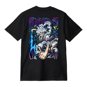Remera One Piece - Diseño Luffy Gear 5 v2
