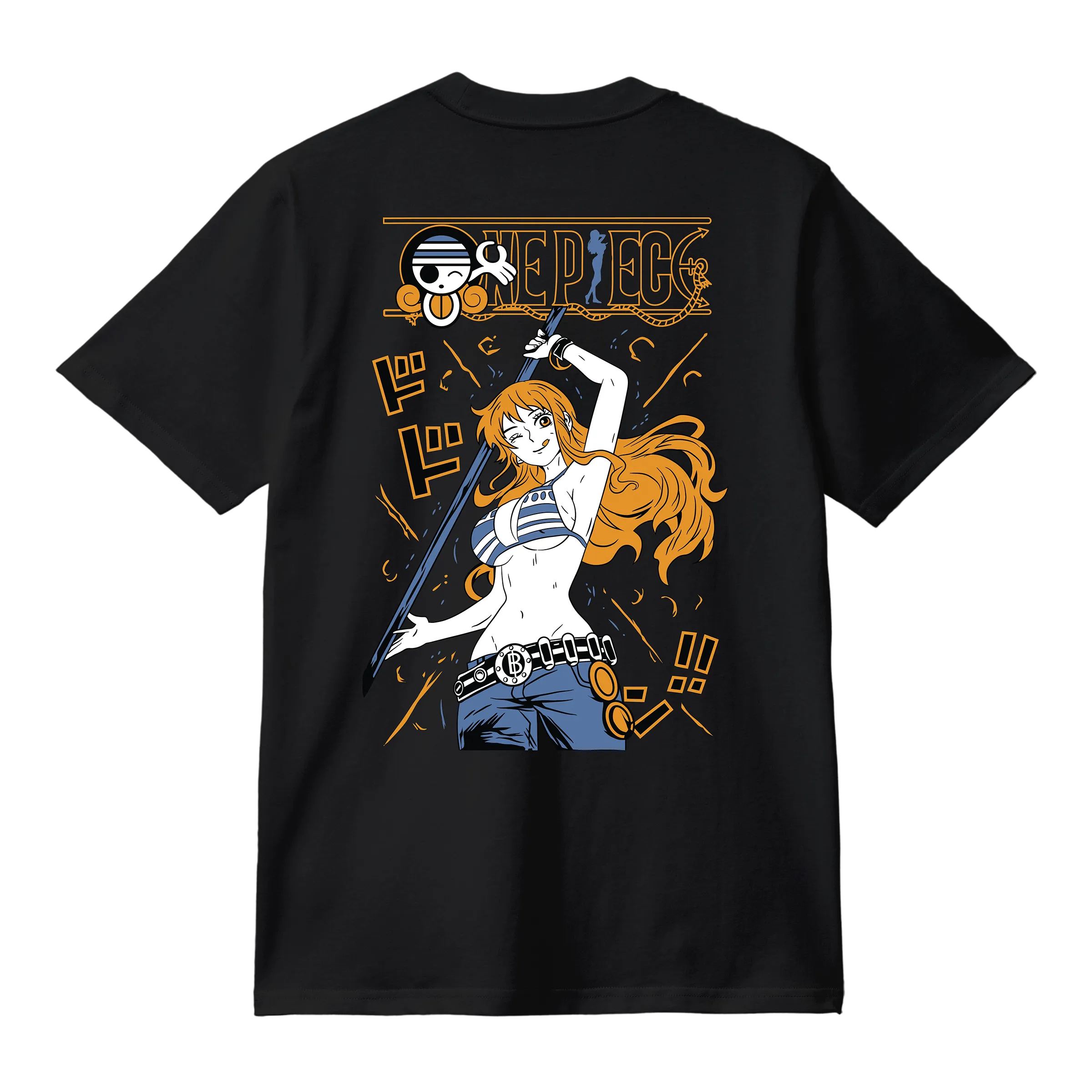 Remera One Piece - Diseño Nami basic