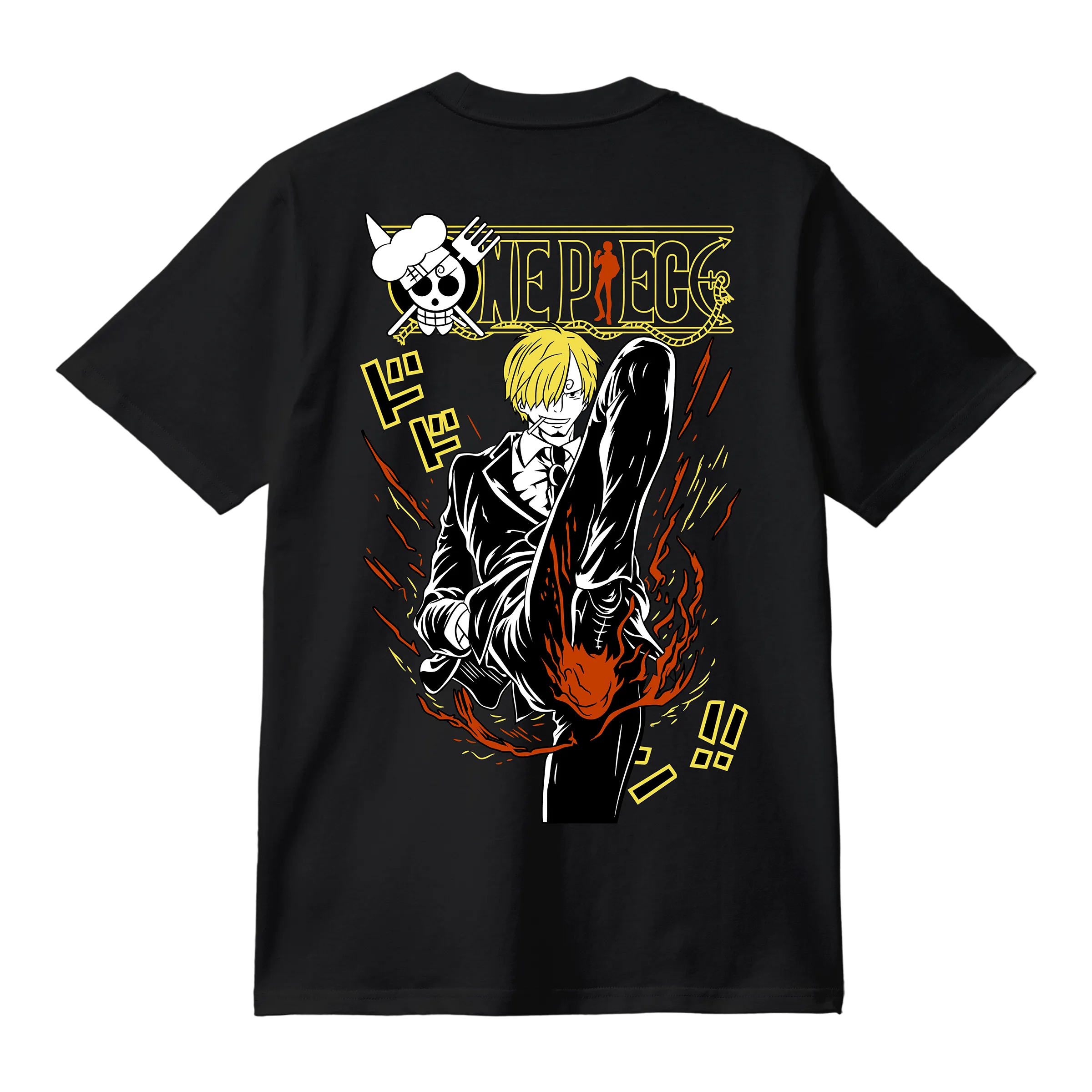Remera One Piece - Diseño Sanji basic