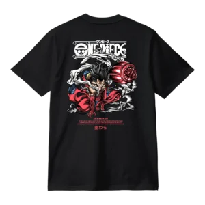 Remera One Piece - Diseño Luffy G4 Snakeman