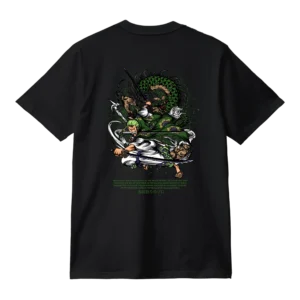 Remera One Piece - Diseño Roronoa Zoro Wano 2